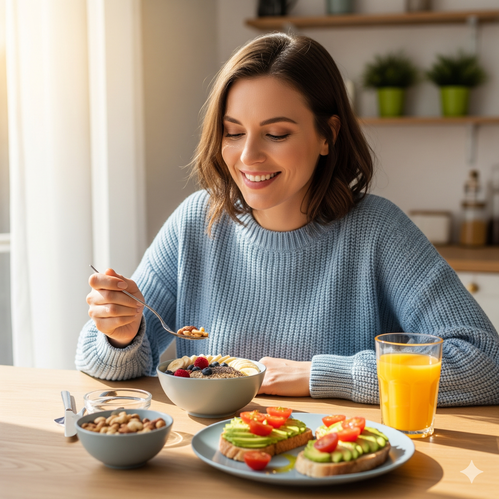 Café da manhã saudável